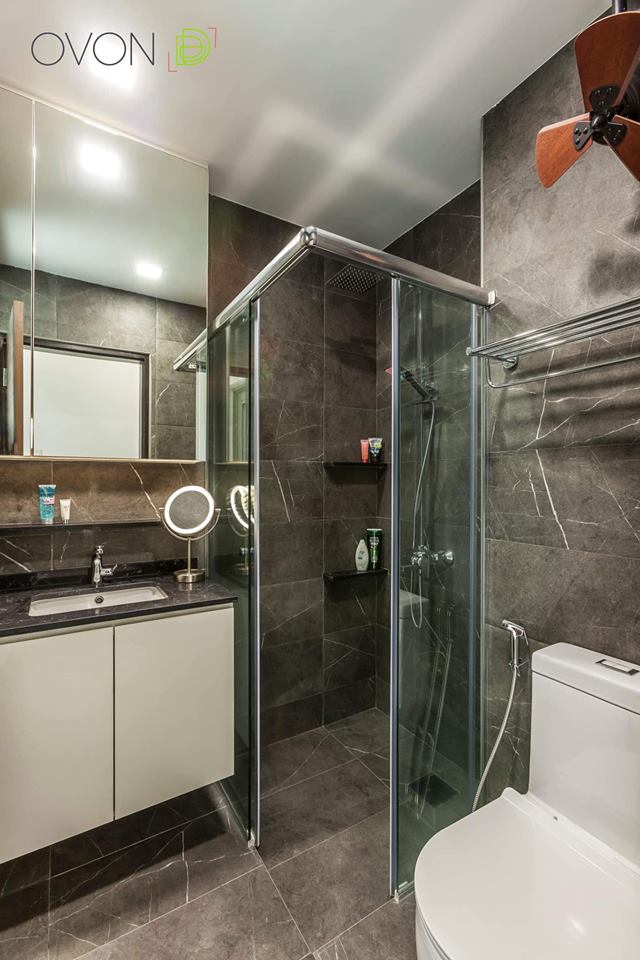 Contemporary Design - Bathroom - Condominium - Design by Ovon Design Pte Ltd