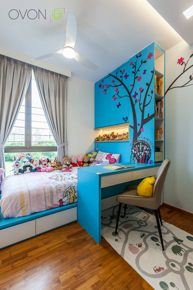 Contemporary Design - Bedroom - Condominium - Design by Ovon Design Pte Ltd