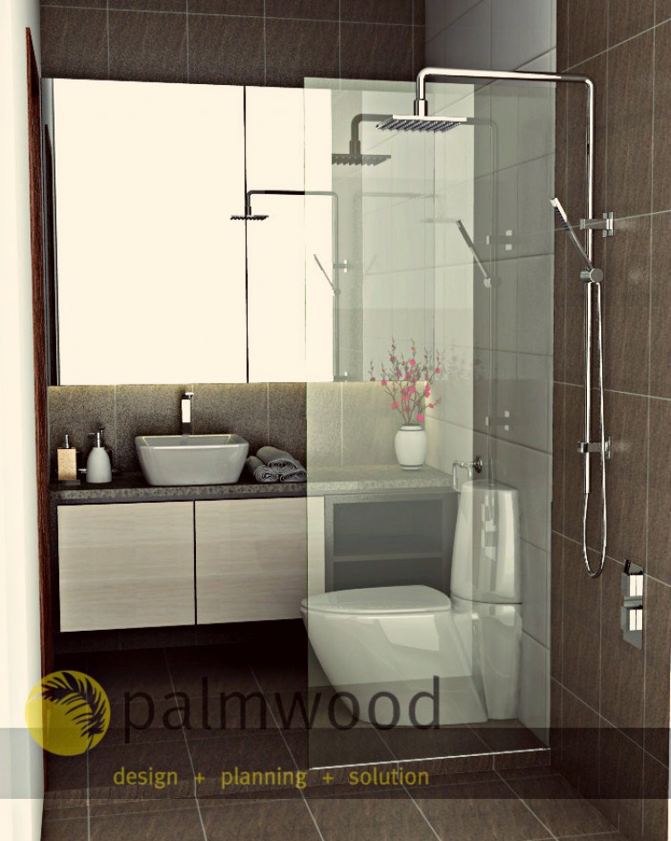 Contemporary, Minimalist, Scandinavian Design - Bathroom - HDB 5 Room - Design by Palmwood Pte Ltd