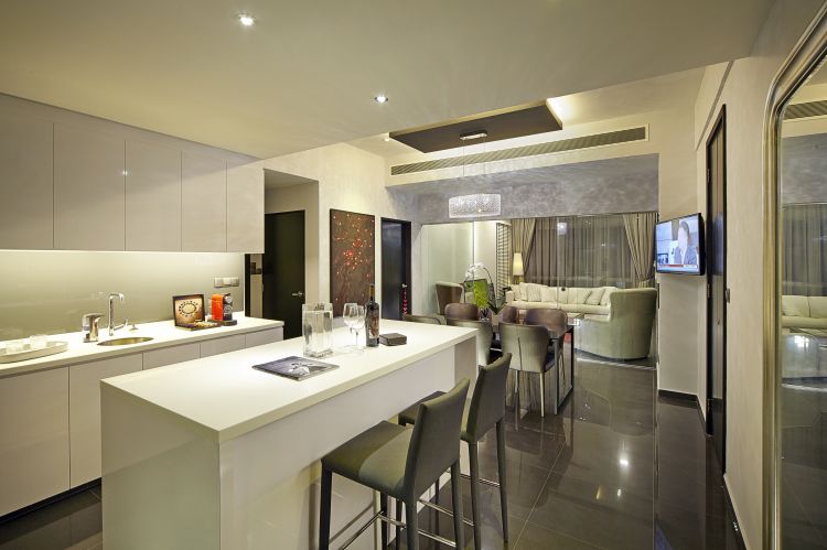 Contemporary, Modern Design - Dining Room - Condominium - Design by Pavillion Creation Pte Ltd