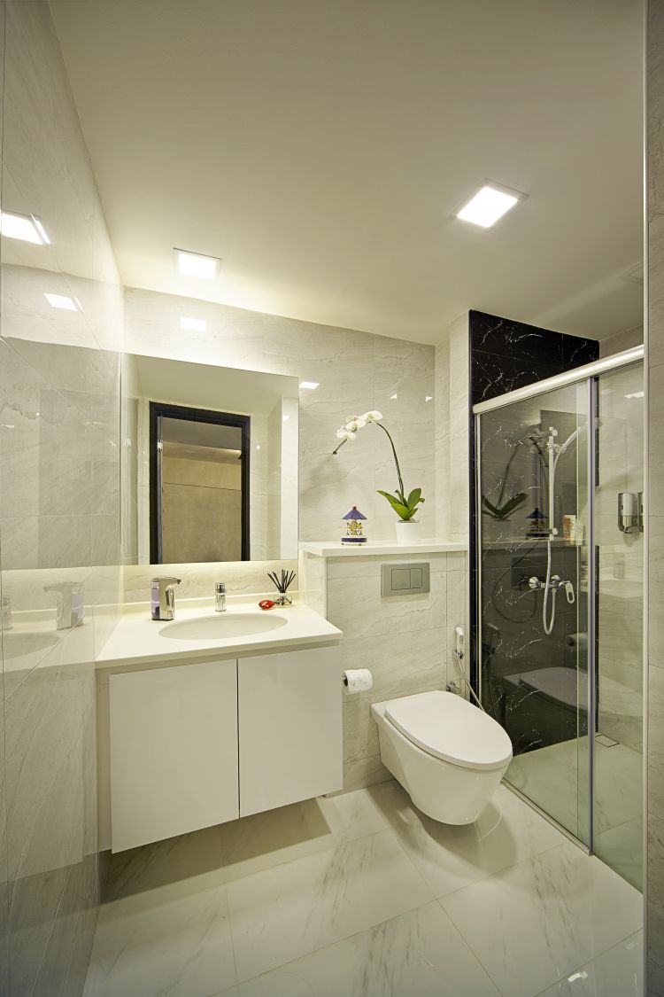 Contemporary, Modern Design - Bathroom - Condominium - Design by Pavillion Creation Pte Ltd