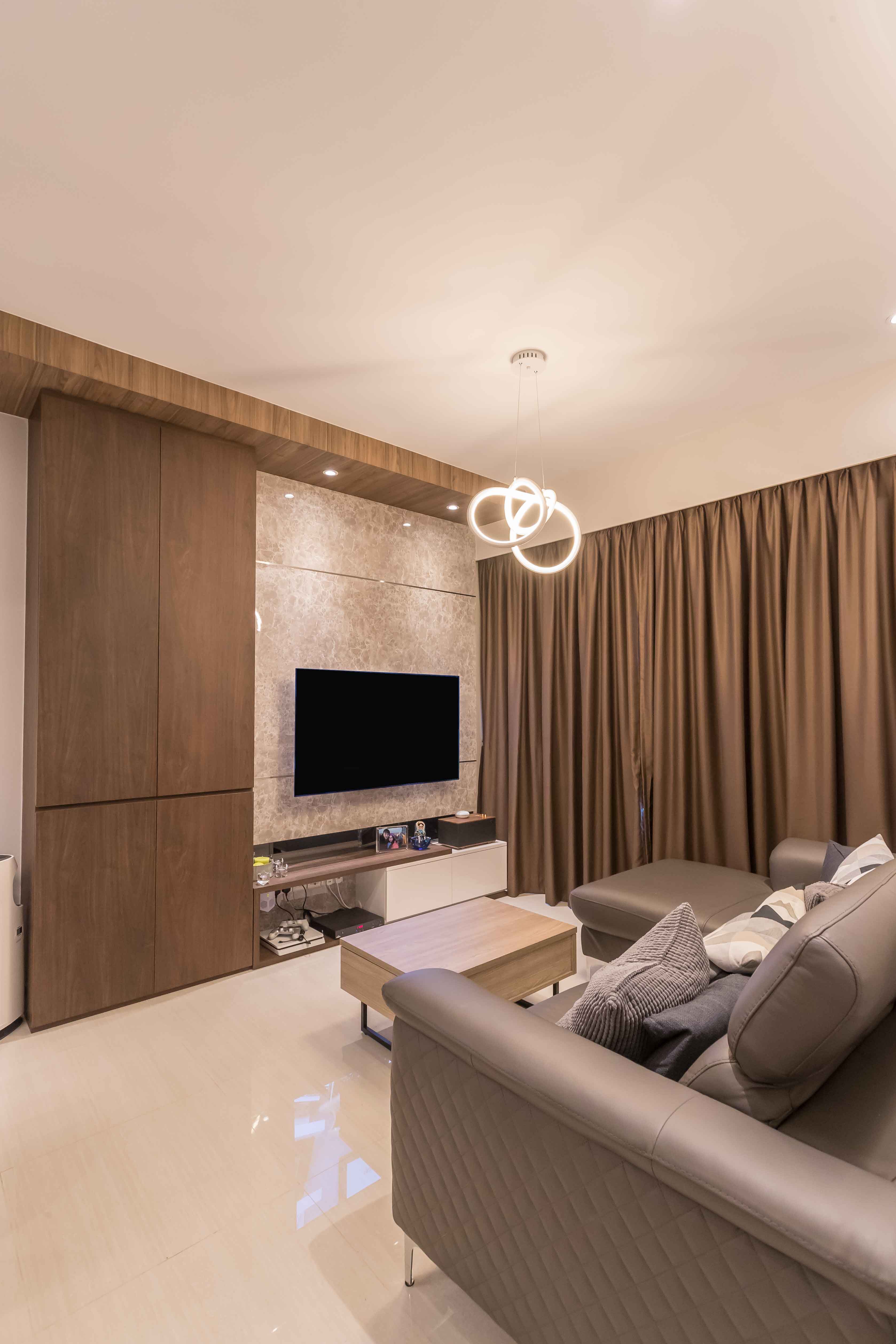 Contemporary, Modern Design - Living Room - Condominium - Design by PJ DESIGNWORKS PTE LTD