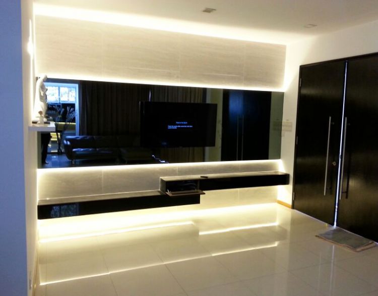 Contemporary, Modern Design - Living Room - Landed House - Design by PJ DESIGNWORKS PTE LTD