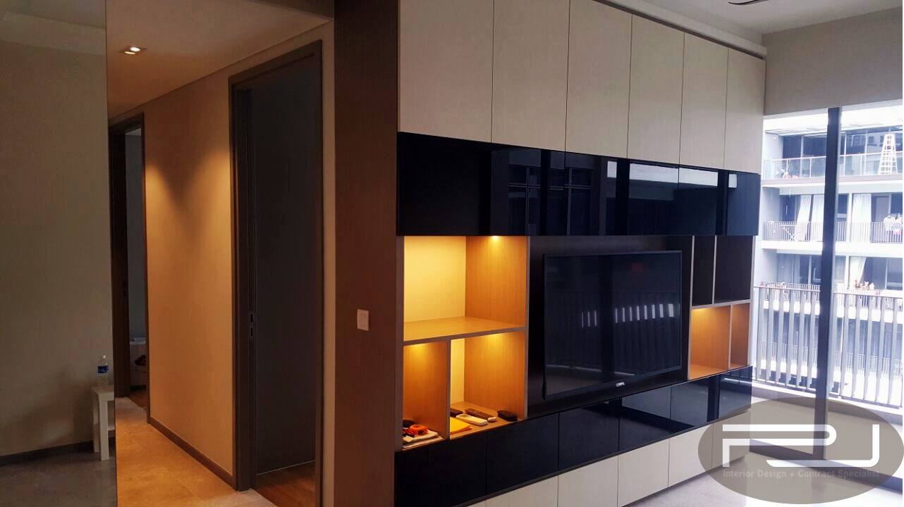 Modern Design - Living Room - Condominium - Design by PJ DESIGNWORKS PTE LTD