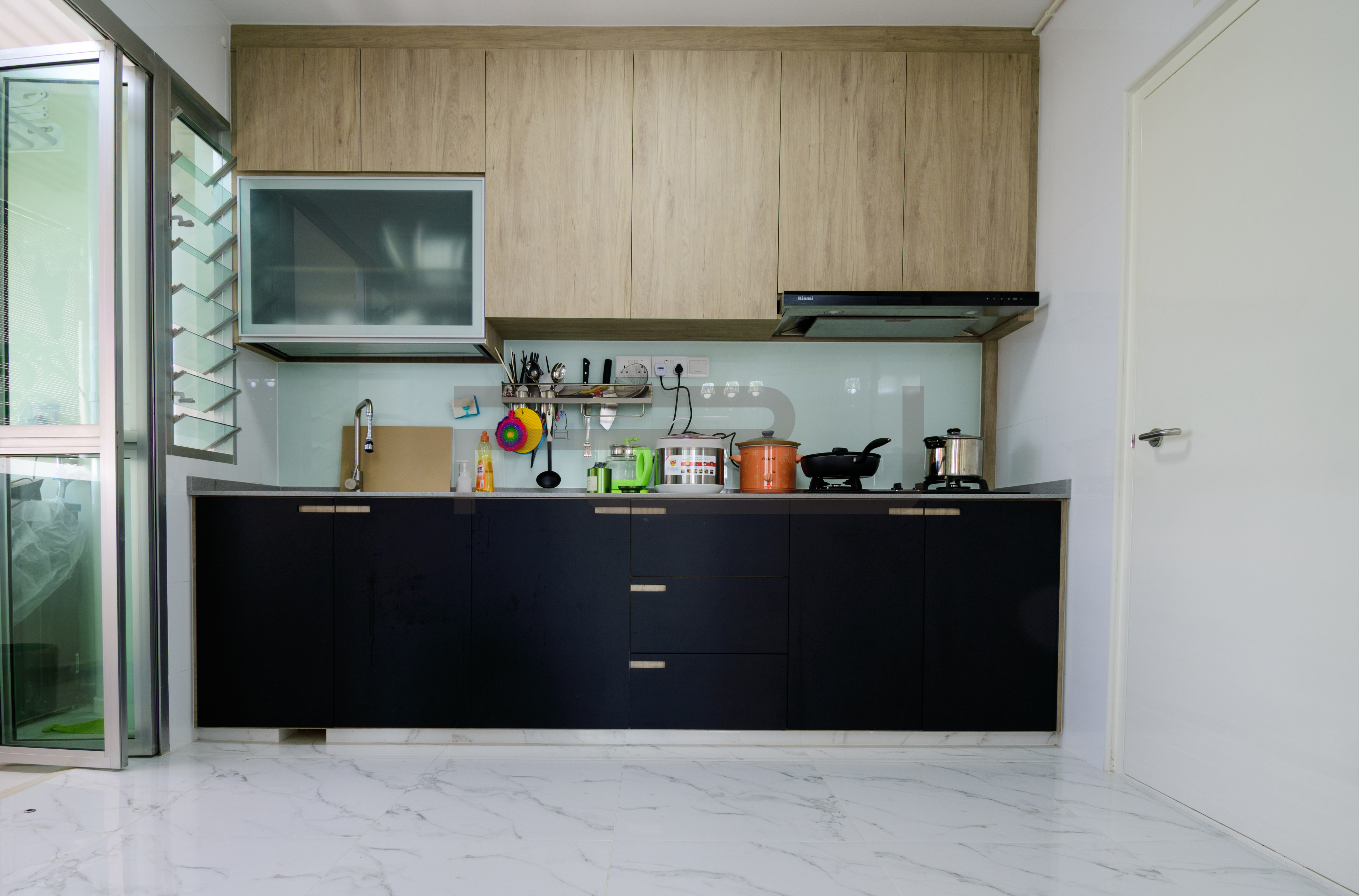 Classical, Contemporary Design - Kitchen - HDB 4 Room - Design by PJ DESIGNWORKS PTE LTD