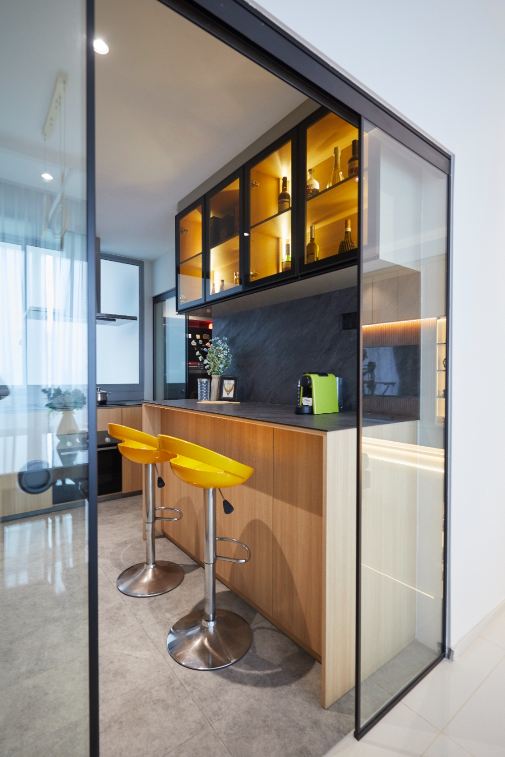 Modern, Scandinavian Design - Kitchen - Condominium - Design by Plus Interior Studio Pte Ltd