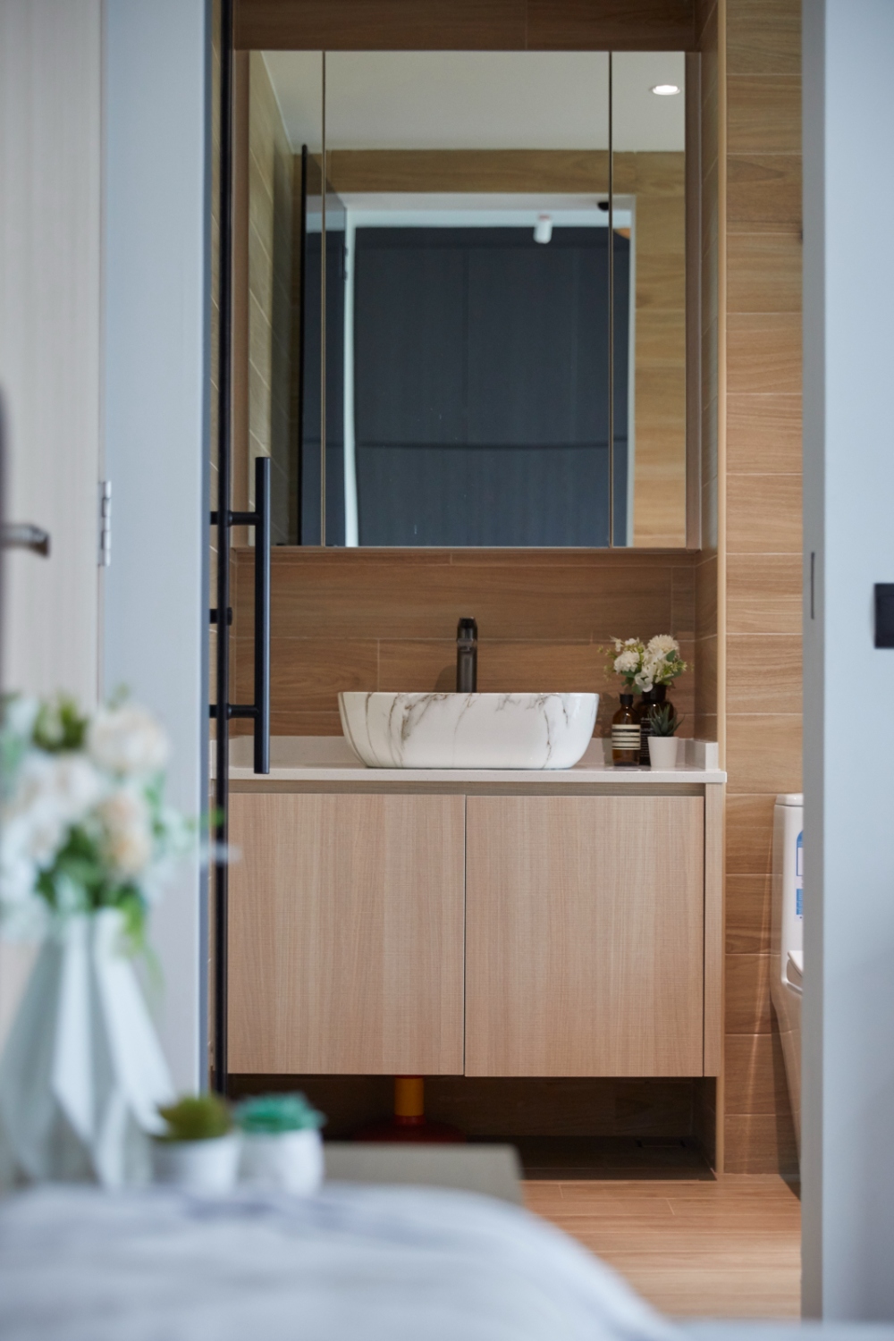 Modern, Scandinavian Design - Bathroom - Condominium - Design by Plus Interior Studio Pte Ltd