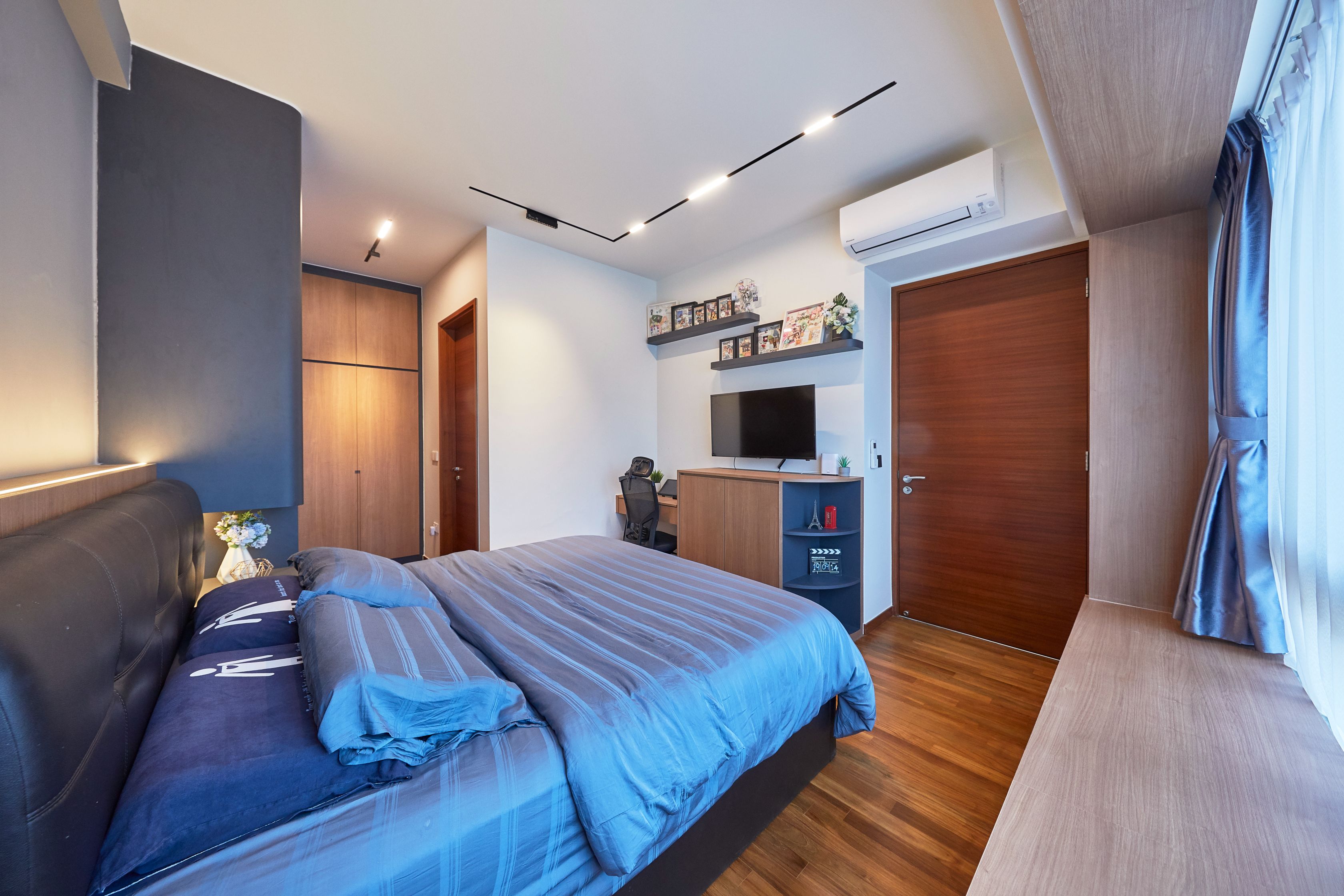 Contemporary, Scandinavian Design - Bedroom - Condominium - Design by Plus Interior Studio Pte Ltd