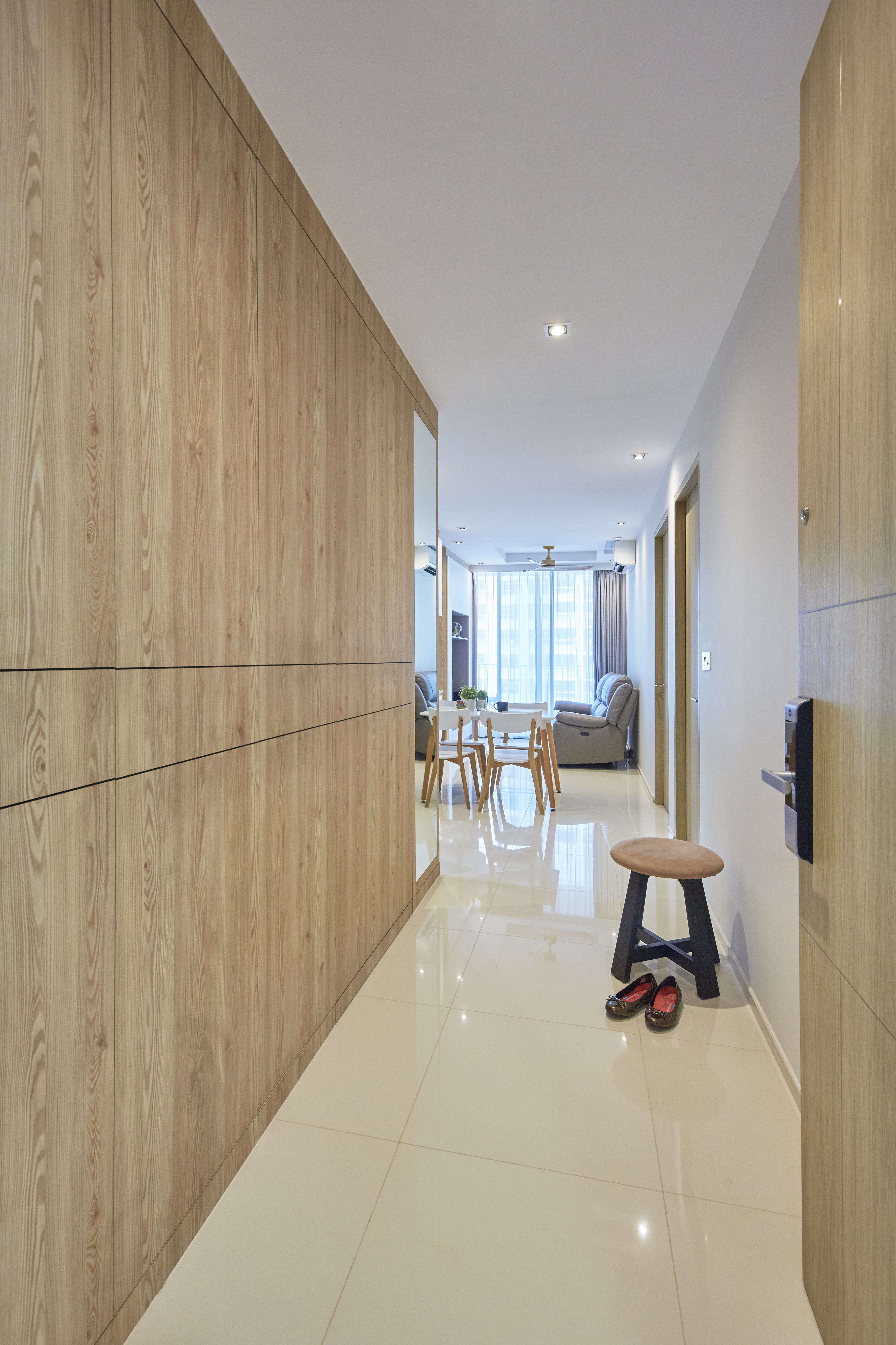 Minimalist, Modern Design - Living Room - Condominium - Design by Plus Interior Studio Pte Ltd