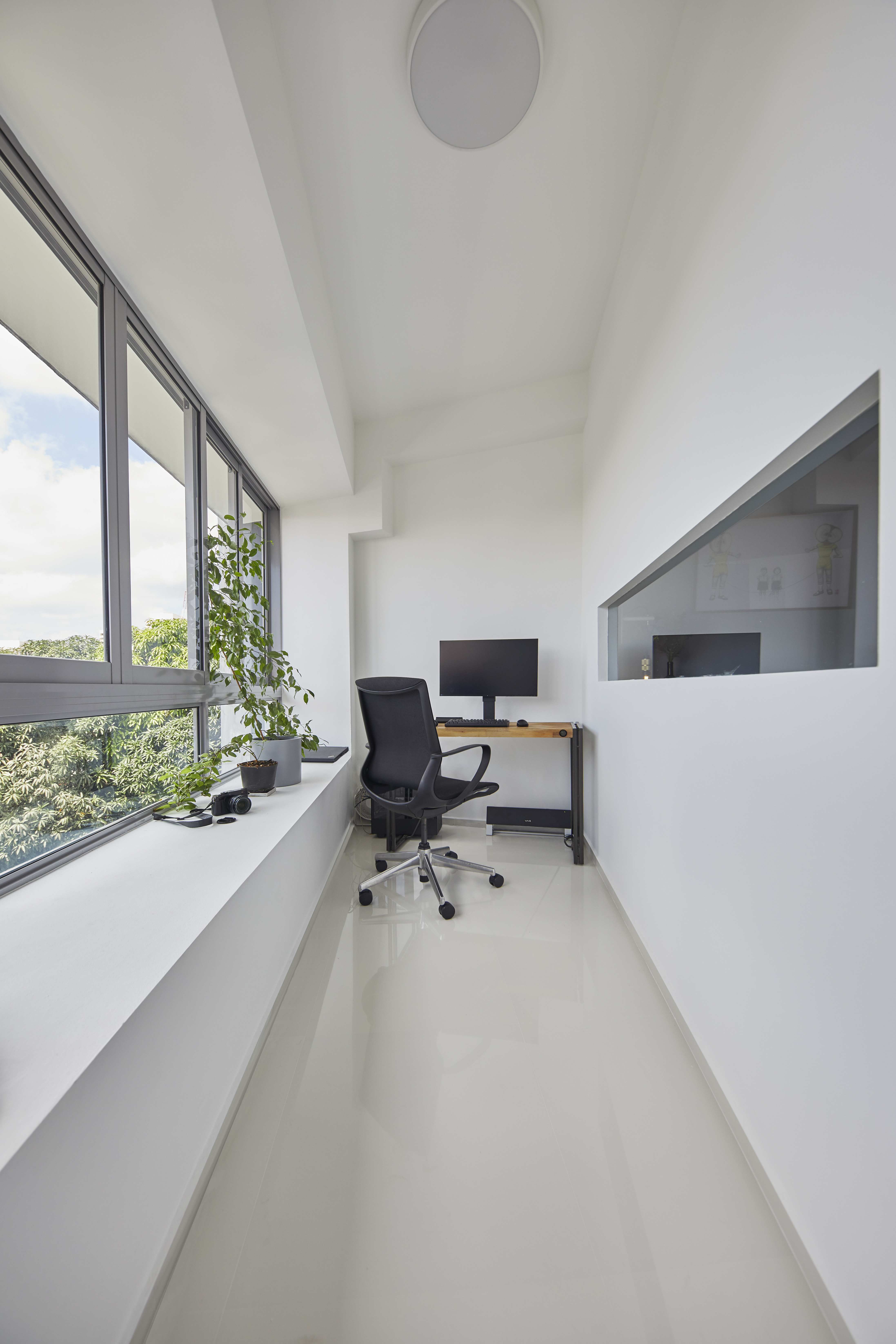 Contemporary, Minimalist Design - Study Room - Condominium - Design by Plus Interior Studio Pte Ltd