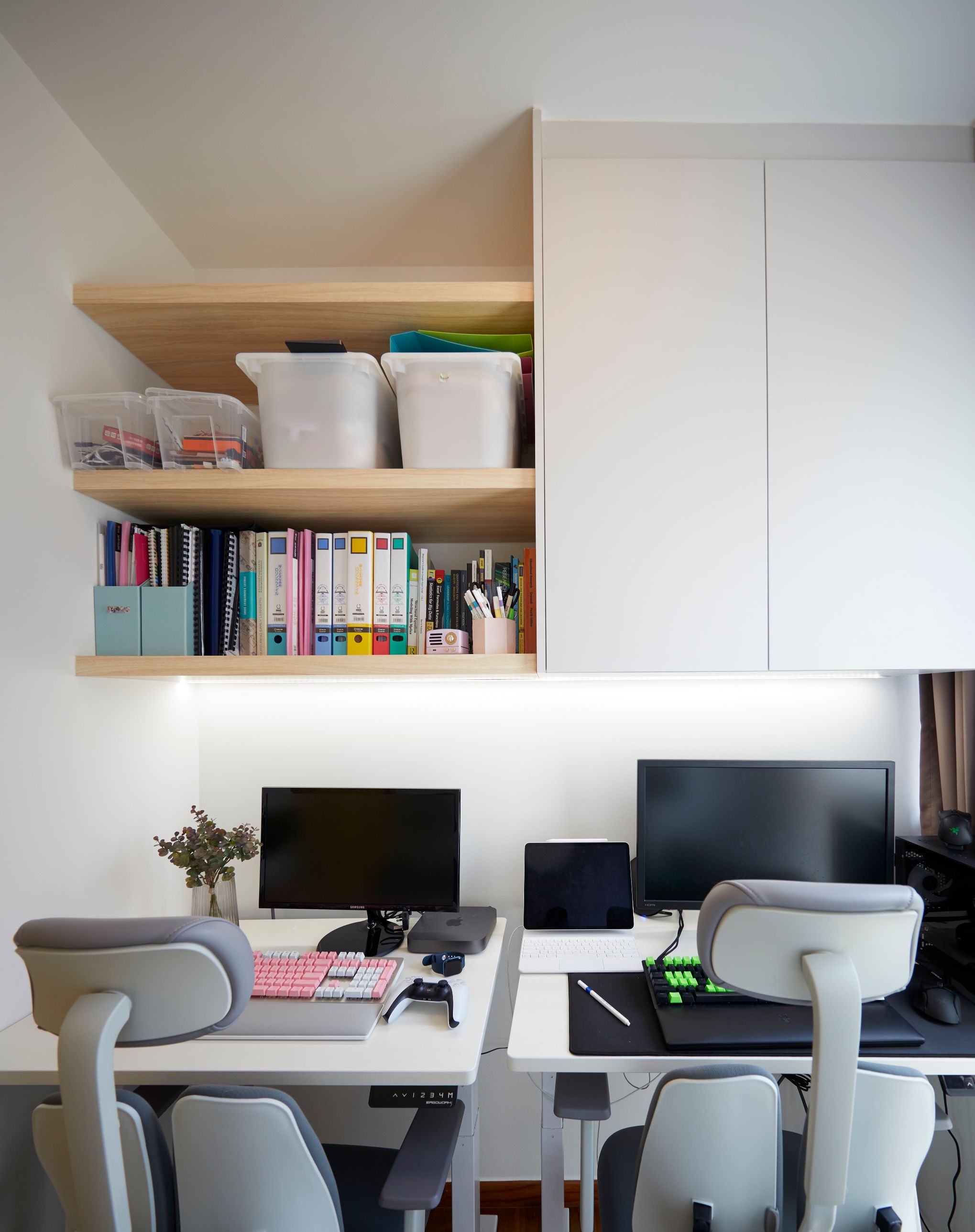 Contemporary, Modern, Scandinavian Design - Study Room - Condominium - Design by Plus Interior Studio Pte Ltd