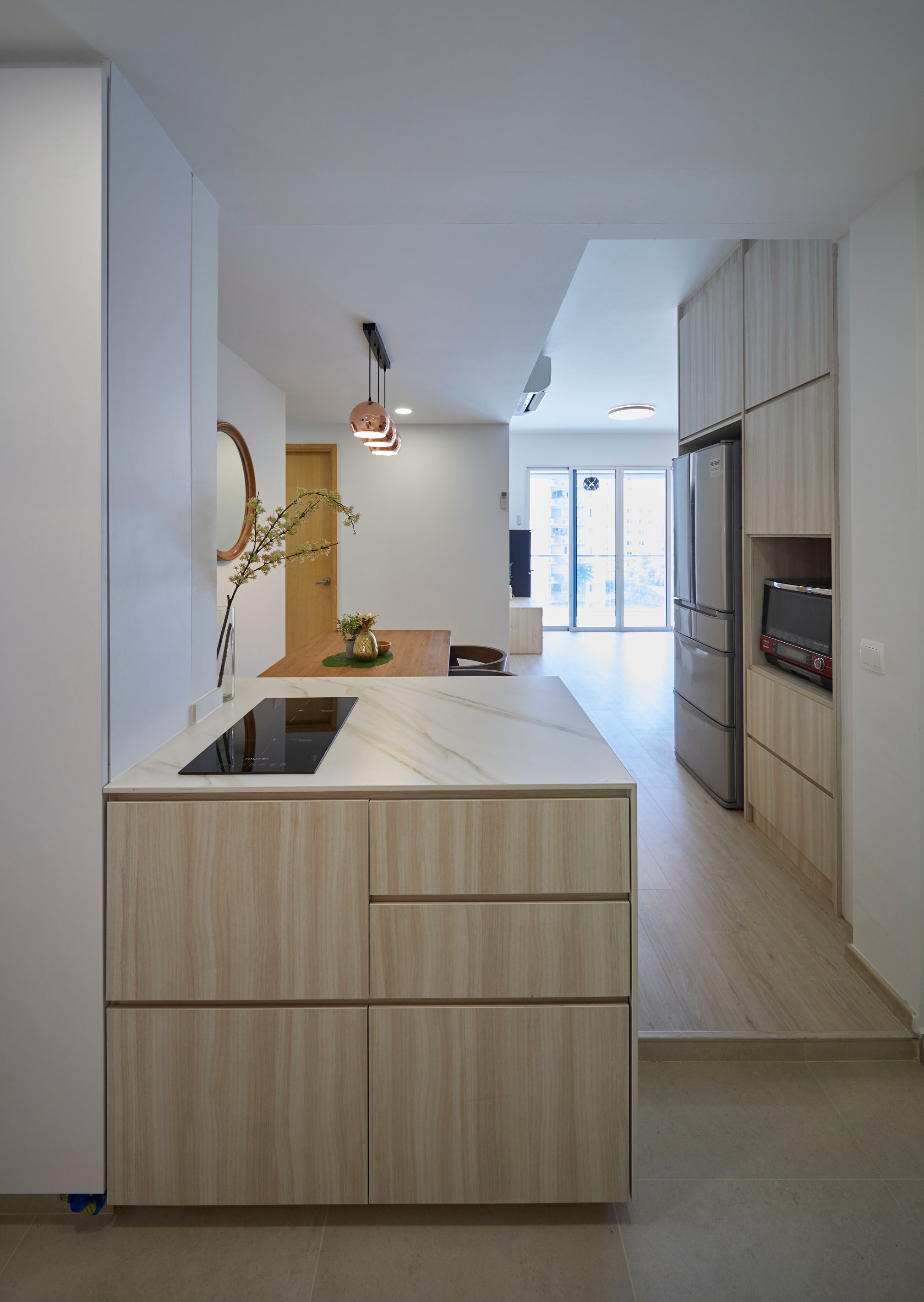 Contemporary, Modern, Scandinavian Design - Kitchen - Condominium - Design by Plus Interior Studio Pte Ltd