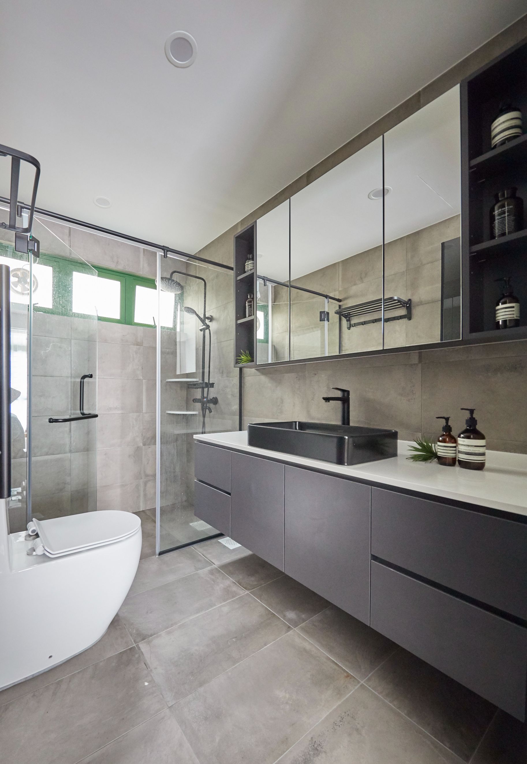 Contemporary, Modern, Scandinavian Design - Bathroom - Condominium - Design by Plus Interior Studio Pte Ltd