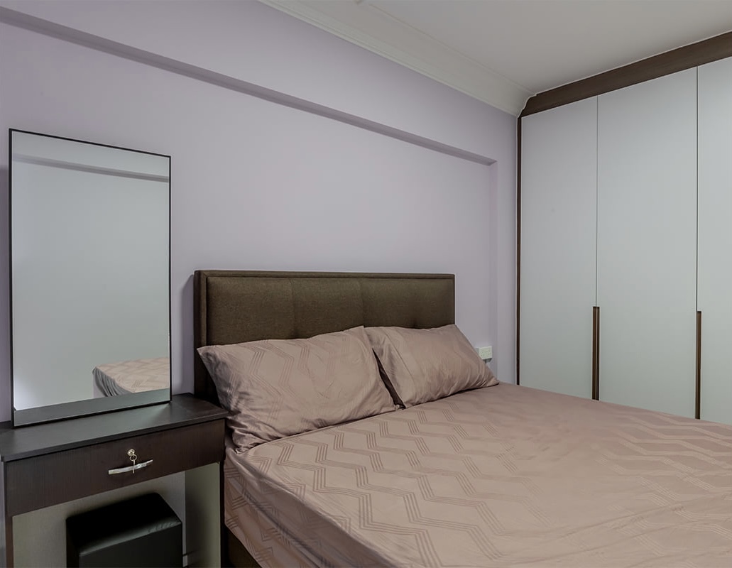 Vintage Design - Bedroom - HDB 5 Room - Design by PHD Posh Home Design Pte Ltd