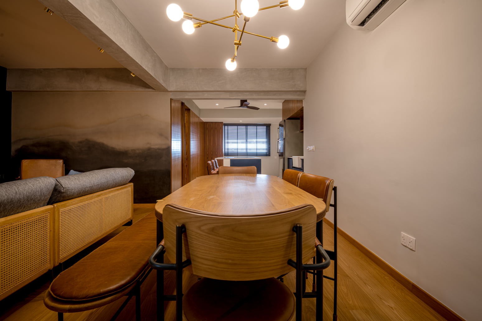 Scandinavian Design - Dining Room - HDB 5 Room - Design by PHD Posh Home Design Pte Ltd