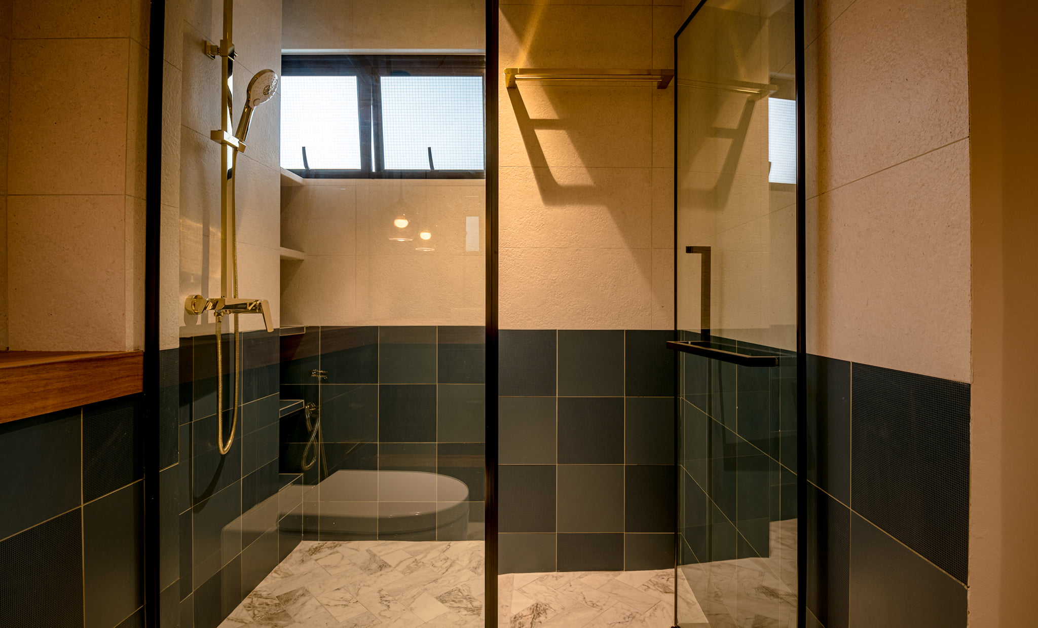 Scandinavian Design - Bathroom - HDB 5 Room - Design by PHD Posh Home Design Pte Ltd