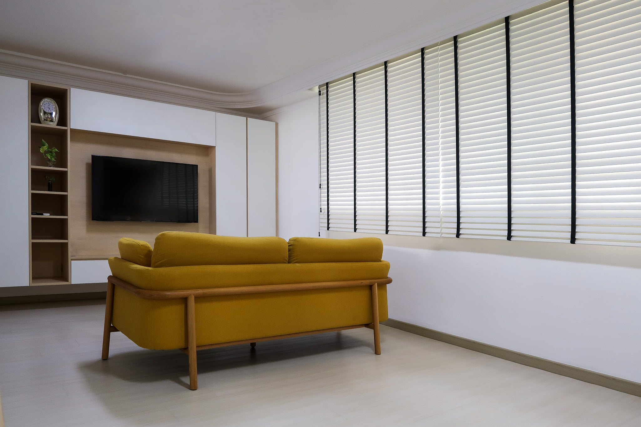 Minimalist Design - Living Room - HDB 5 Room - Design by PHD Posh Home Design Pte Ltd
