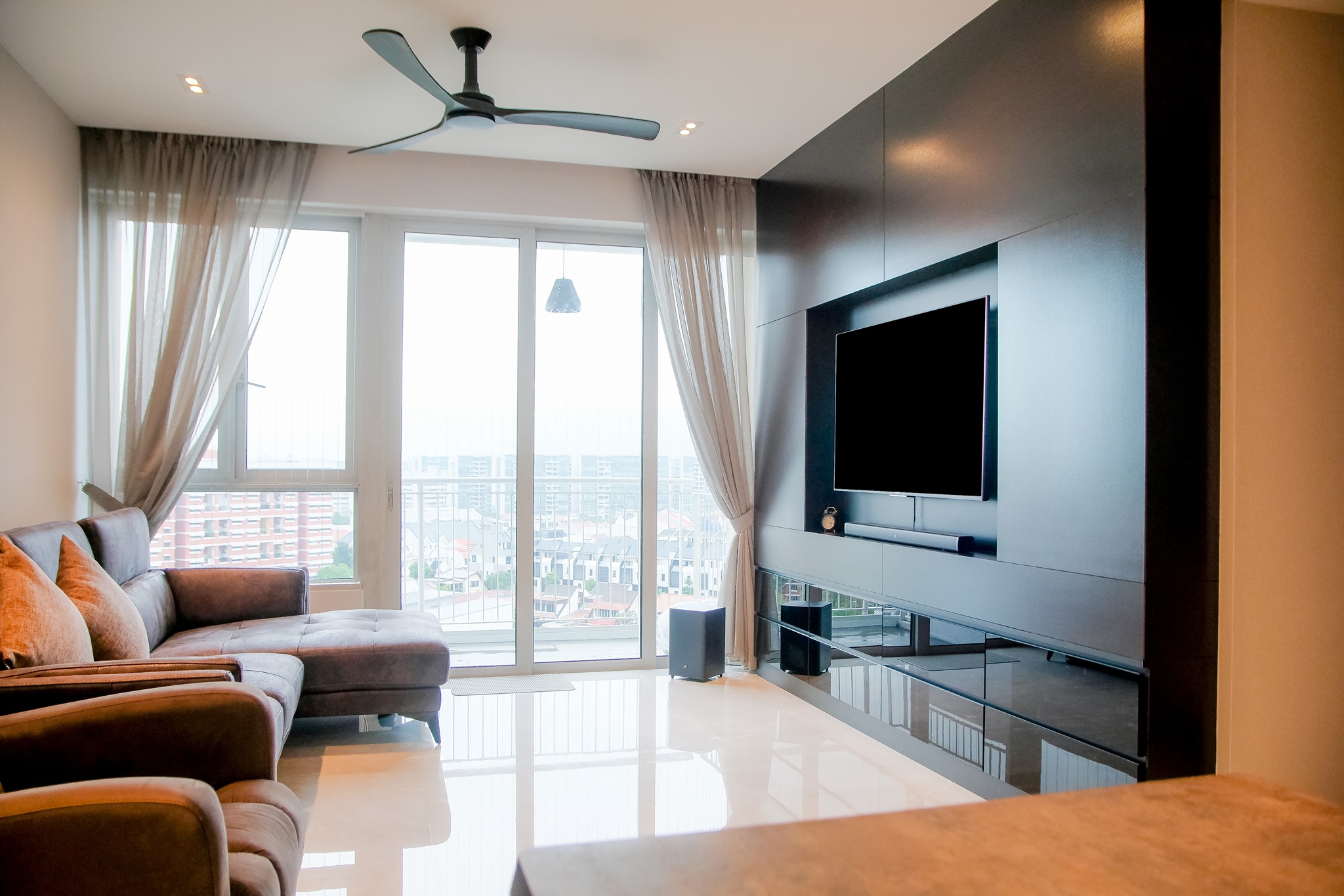 Resort Design - Living Room - Condominium - Design by PHD Posh Home Design Pte Ltd