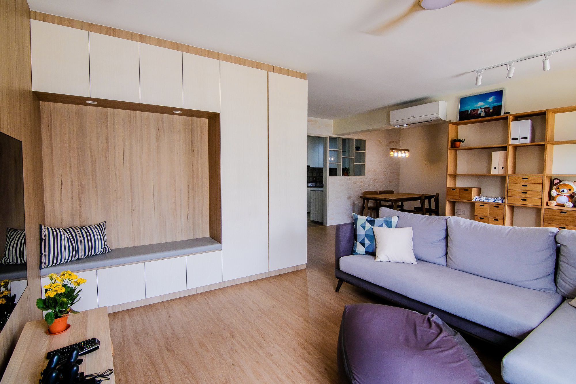 Scandinavian Design - Living Room - Condominium - Design by PHD Posh Home Design Pte Ltd