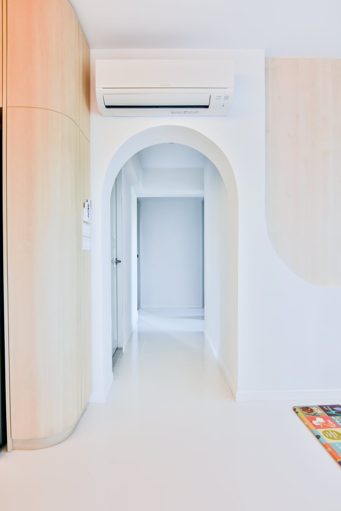 Scandinavian Design - Balcony - HDB Executive Apartment - Design by PHD Posh Home Design Pte Ltd