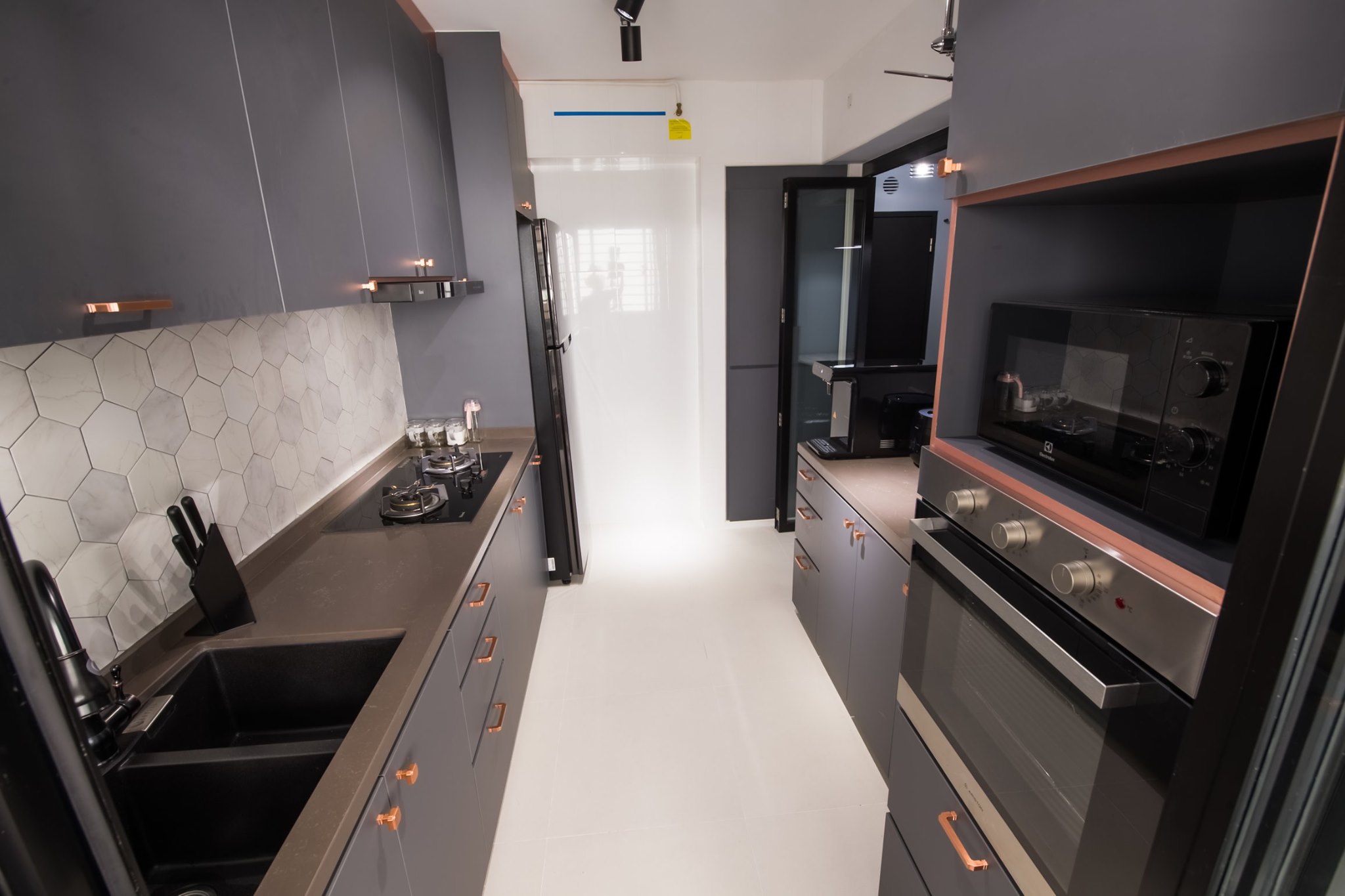 Scandinavian Design - Kitchen - HDB 5 Room - Design by PHD Posh Home Design Pte Ltd