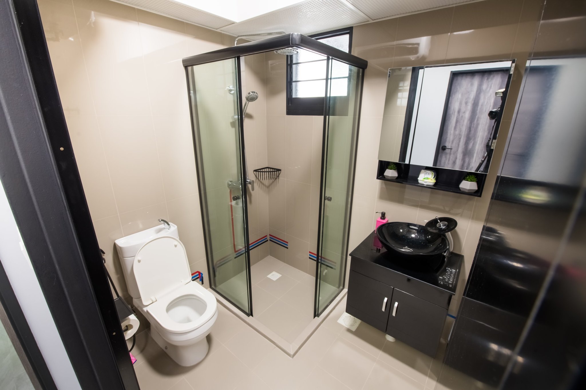 Scandinavian Design - Bathroom - HDB 5 Room - Design by PHD Posh Home Design Pte Ltd