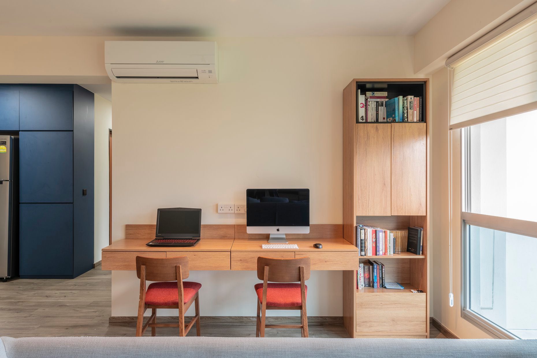 Minimalist Design - Study Room - HDB 5 Room - Design by PHD Posh Home Design Pte Ltd