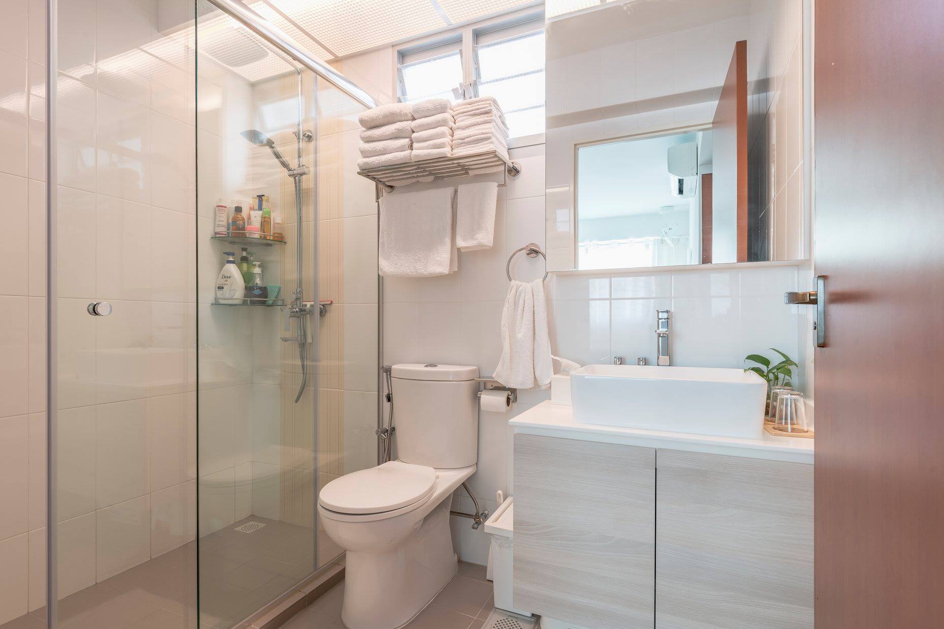 Scandinavian Design - Bathroom - HDB 5 Room - Design by PHD Posh Home Design Pte Ltd