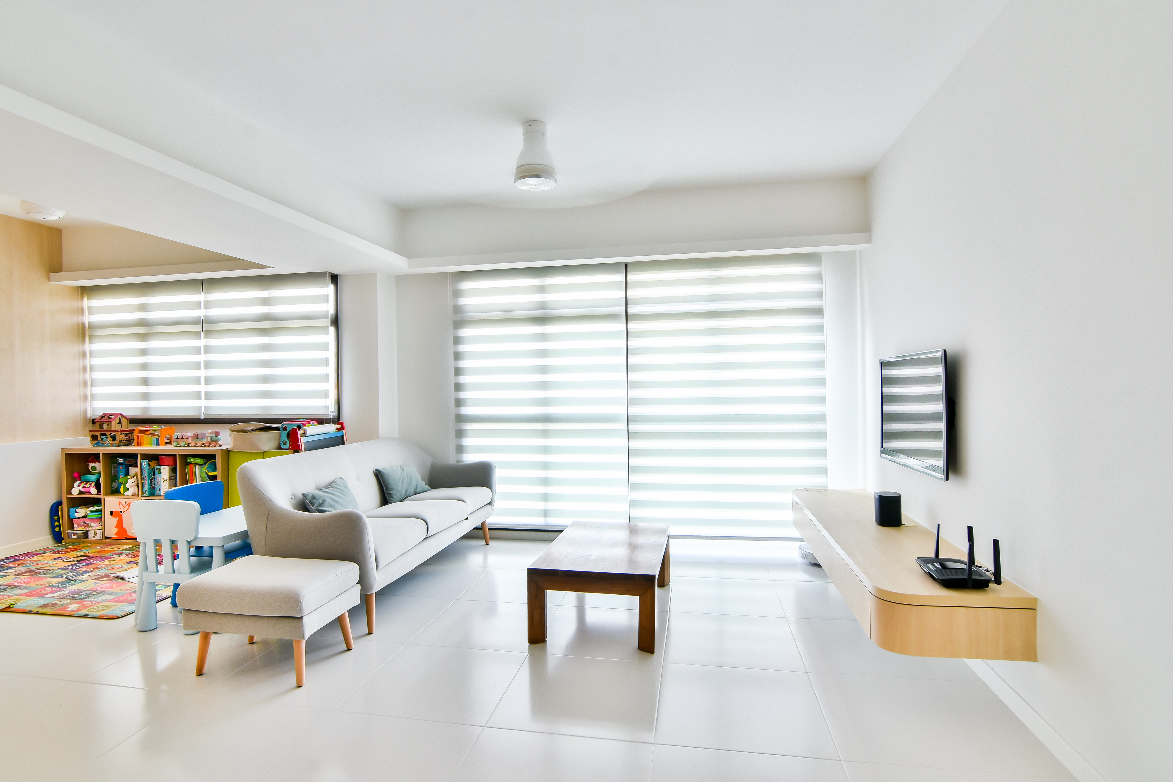 Scandinavian Design - Living Room - HDB 5 Room - Design by PHD Posh Home Design Pte Ltd