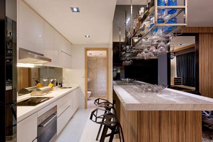 Classical, Rustic Design - Dining Room - Condominium - Design by Posh Home Holding Pte Ltd