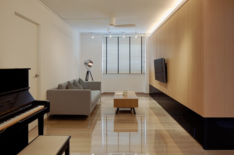 Modern, Scandinavian Design - Living Room - HDB 4 Room - Design by Posh Home Holding Pte Ltd