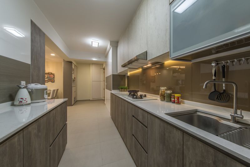 Contemporary, Modern, Scandinavian Design - Kitchen - HDB 5 Room - Design by Posh Living Interior Design Pte Ltd