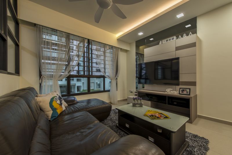 Contemporary, Modern, Scandinavian Design - Living Room - HDB 5 Room - Design by Posh Living Interior Design Pte Ltd