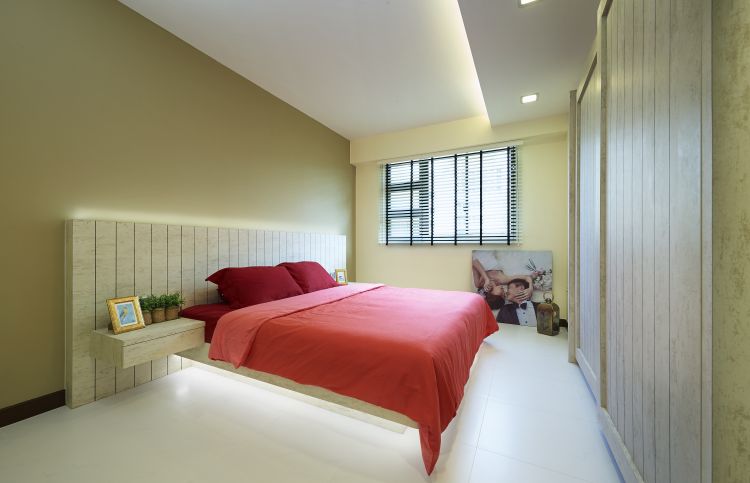 Industrial, Minimalist, Scandinavian Design - Bedroom - HDB 4 Room - Design by Posh Living Interior Design Pte Ltd