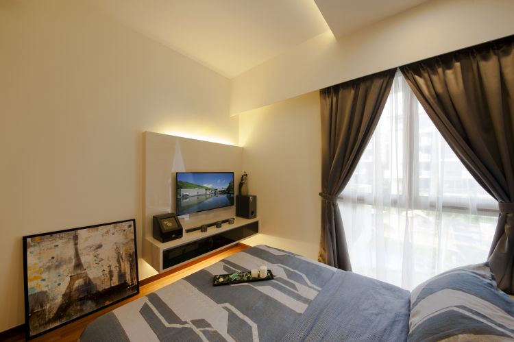 Contemporary, Minimalist, Modern Design - Bedroom - Condominium - Design by Posh Living Interior Design Pte Ltd