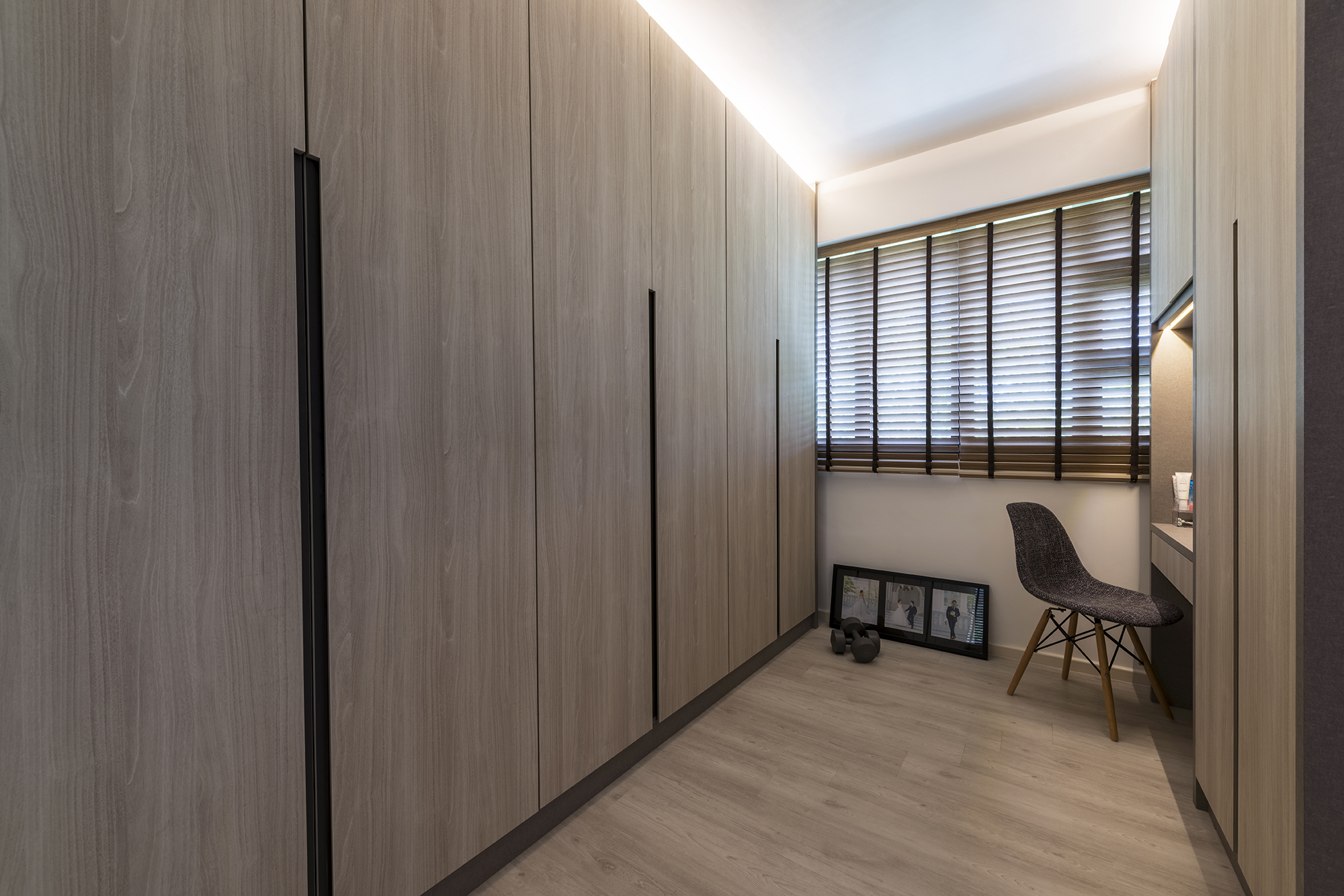 Industrial, Retro, Rustic Design - Bedroom - HDB 5 Room - Design by Posh Living Interior Design Pte Ltd