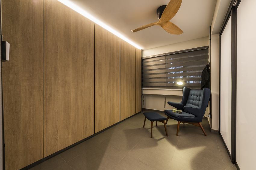 Industrial, Minimalist, Rustic Design - Bedroom - HDB 4 Room - Design by Posh Living Interior Design Pte Ltd