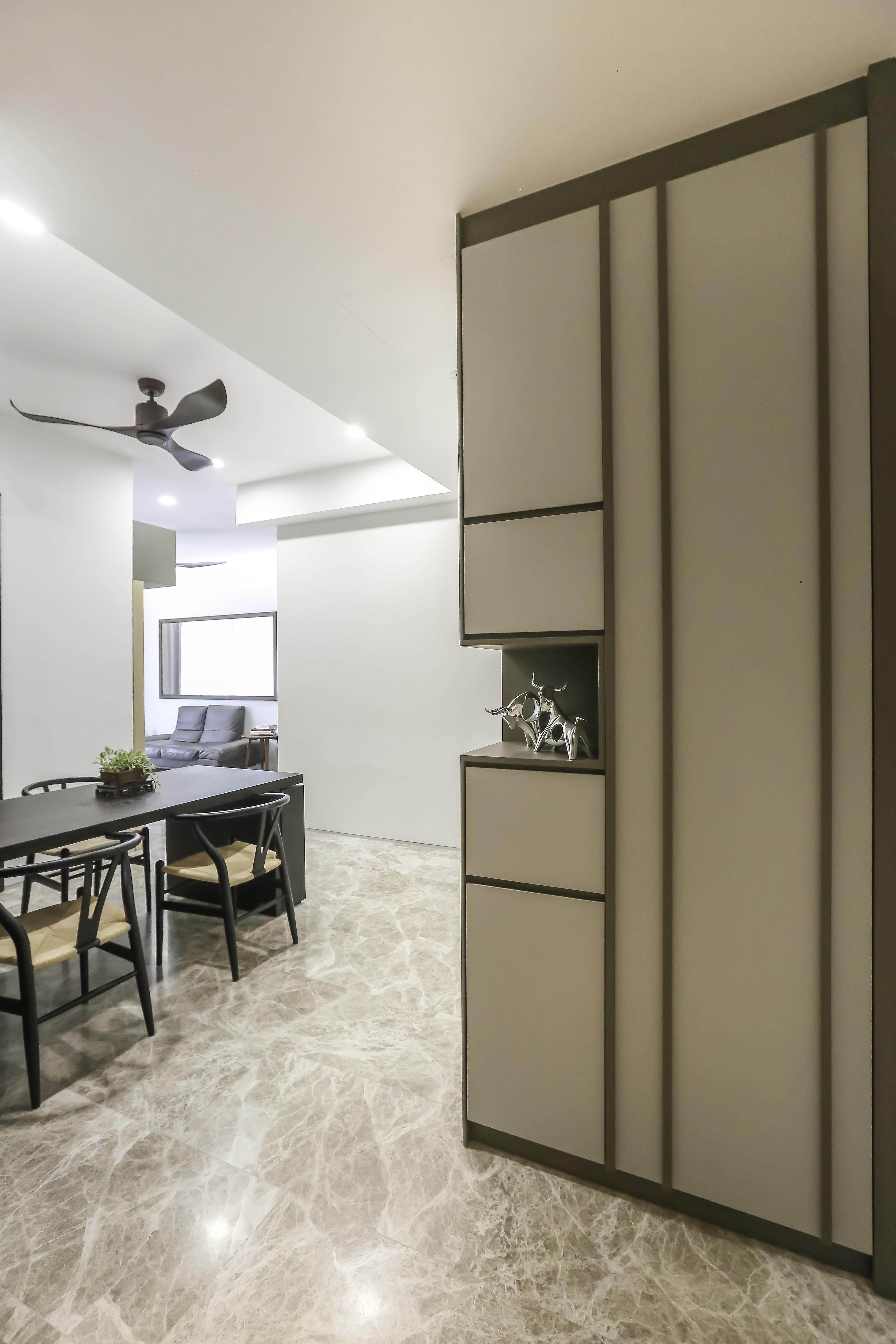 Minimalist, Modern, Scandinavian Design - Dining Room - Condominium - Design by Posh Living Interior Design Pte Ltd
