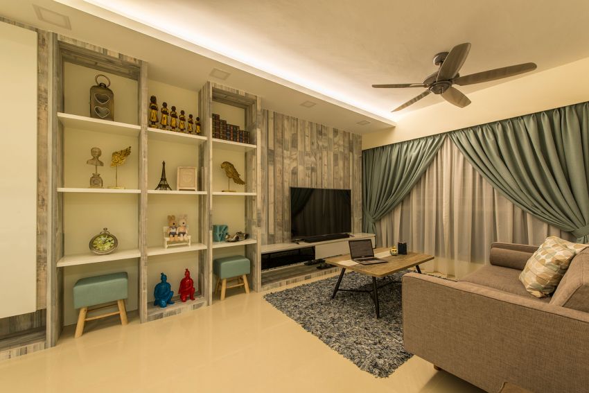 Contemporary, Minimalist, Scandinavian Design - Living Room - HDB 4 Room - Design by Posh Living Interior Design Pte Ltd