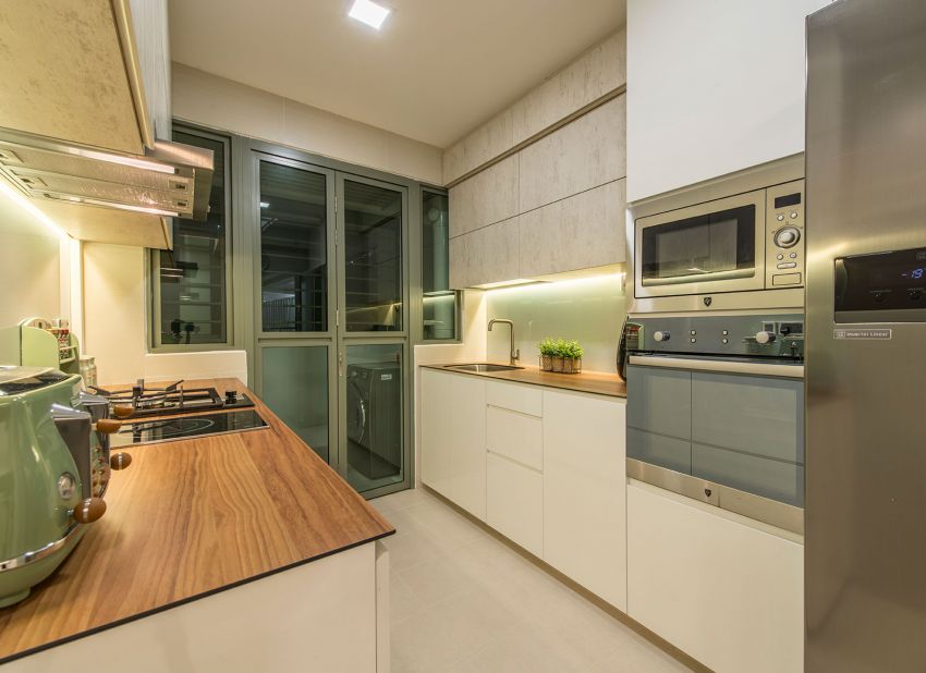 Contemporary, Minimalist, Scandinavian Design - Kitchen - HDB 4 Room - Design by Posh Living Interior Design Pte Ltd