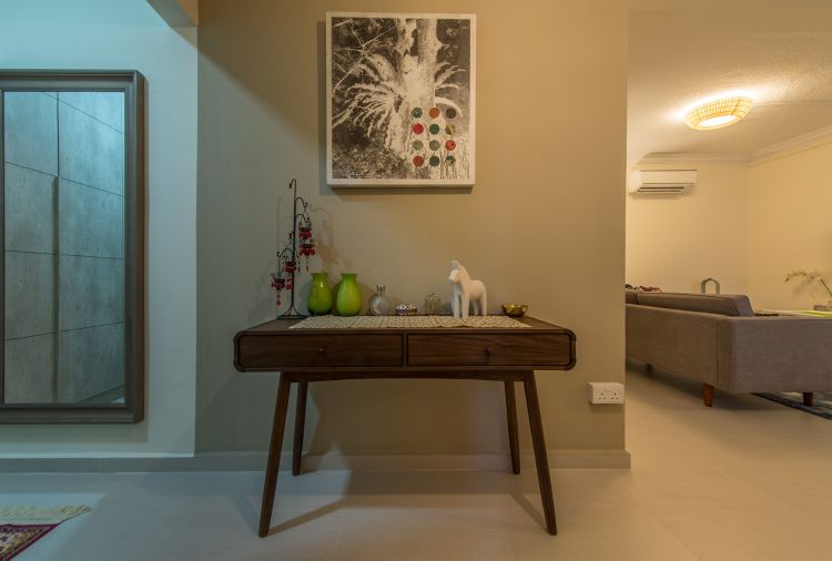 Country, Industrial, Scandinavian Design - Living Room - HDB 4 Room - Design by Posh Living Interior Design Pte Ltd