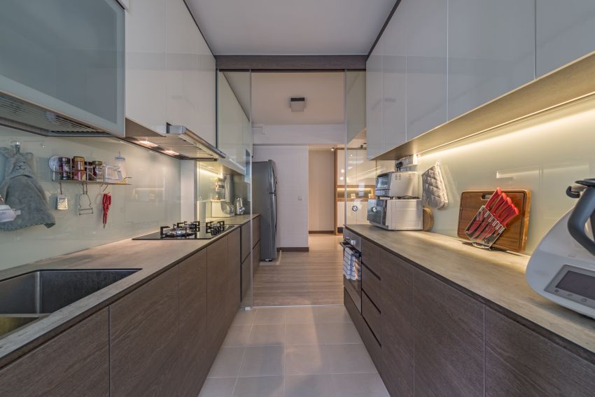 Modern, Scandinavian Design - Kitchen - HDB 5 Room - Design by Posh Living Interior Design Pte Ltd