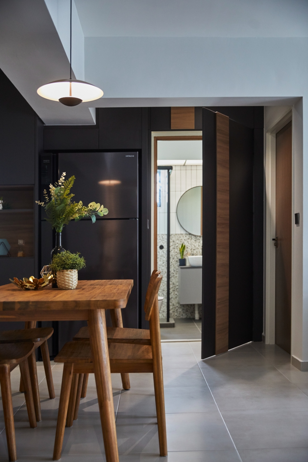 Modern, Rustic, Scandinavian Design - Bathroom - HDB 4 Room - Design by PRDT Pte Ltd