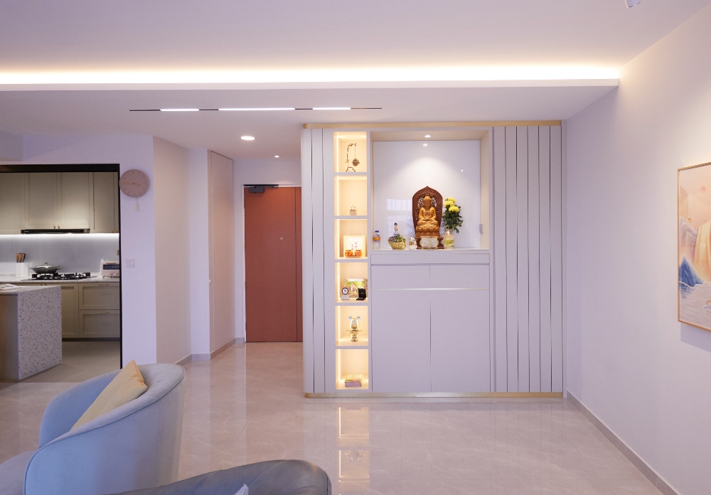 Modern, Scandinavian Design - Living Room - HDB 5 Room - Design by PRDT Pte Ltd
