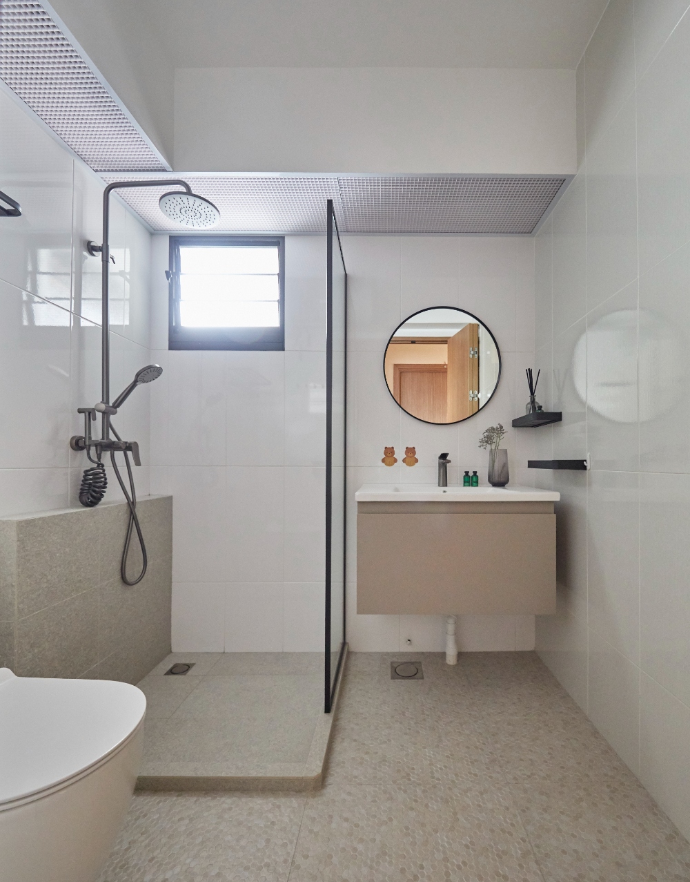 Modern, Scandinavian Design - Bathroom - HDB 5 Room - Design by PRDT Pte Ltd