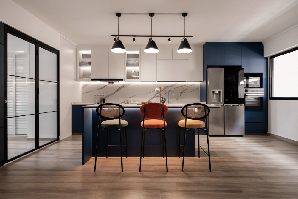 Contemporary, Modern Design - Kitchen - HDB Executive Apartment - Design by PRDT Pte Ltd