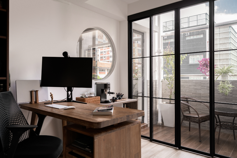 Contemporary, Modern Design - Study Room - HDB Executive Apartment - Design by PRDT Pte Ltd