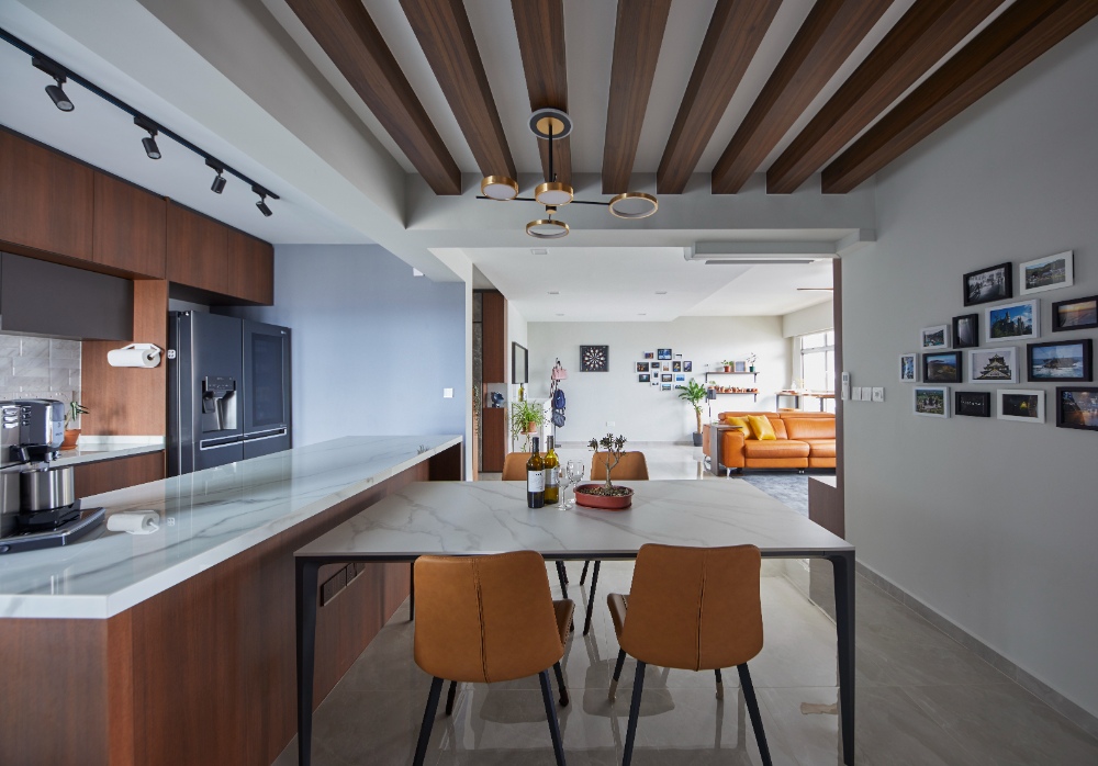 Contemporary, Modern Design - Kitchen - HDB 5 Room - Design by PRDT Pte Ltd
