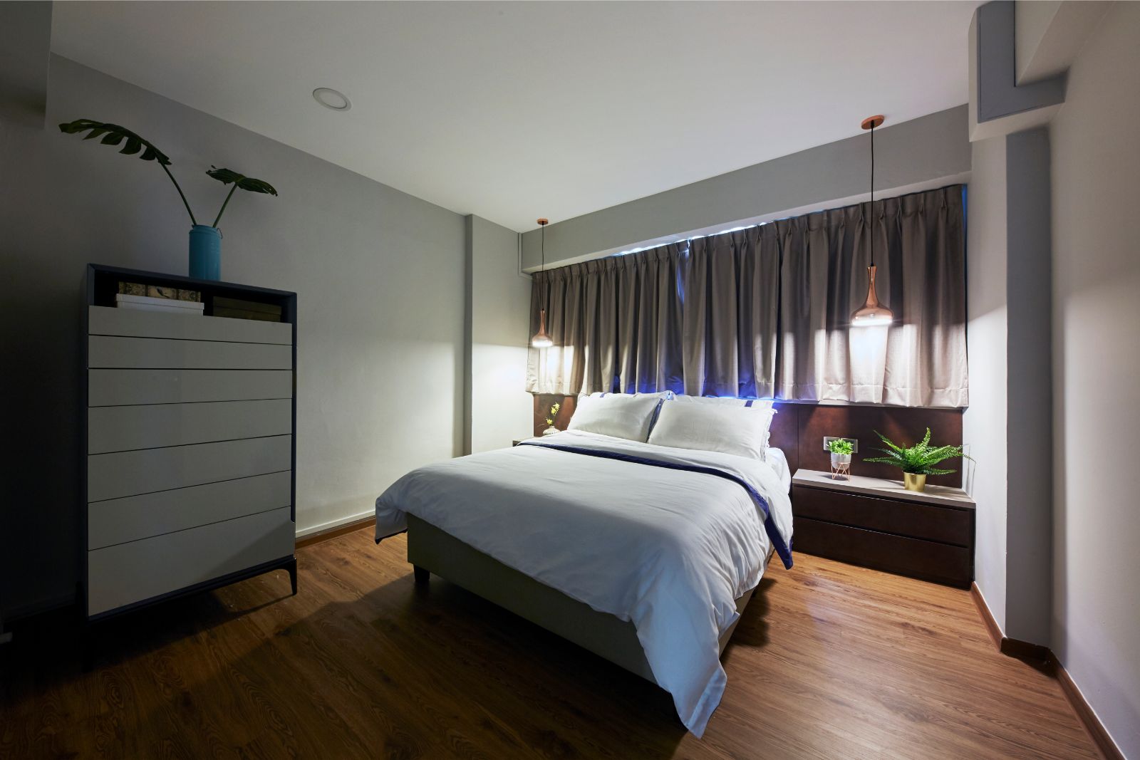 Contemporary, Eclectic, Modern Design - Bedroom - HDB 5 Room - Design by PRDT Pte Ltd