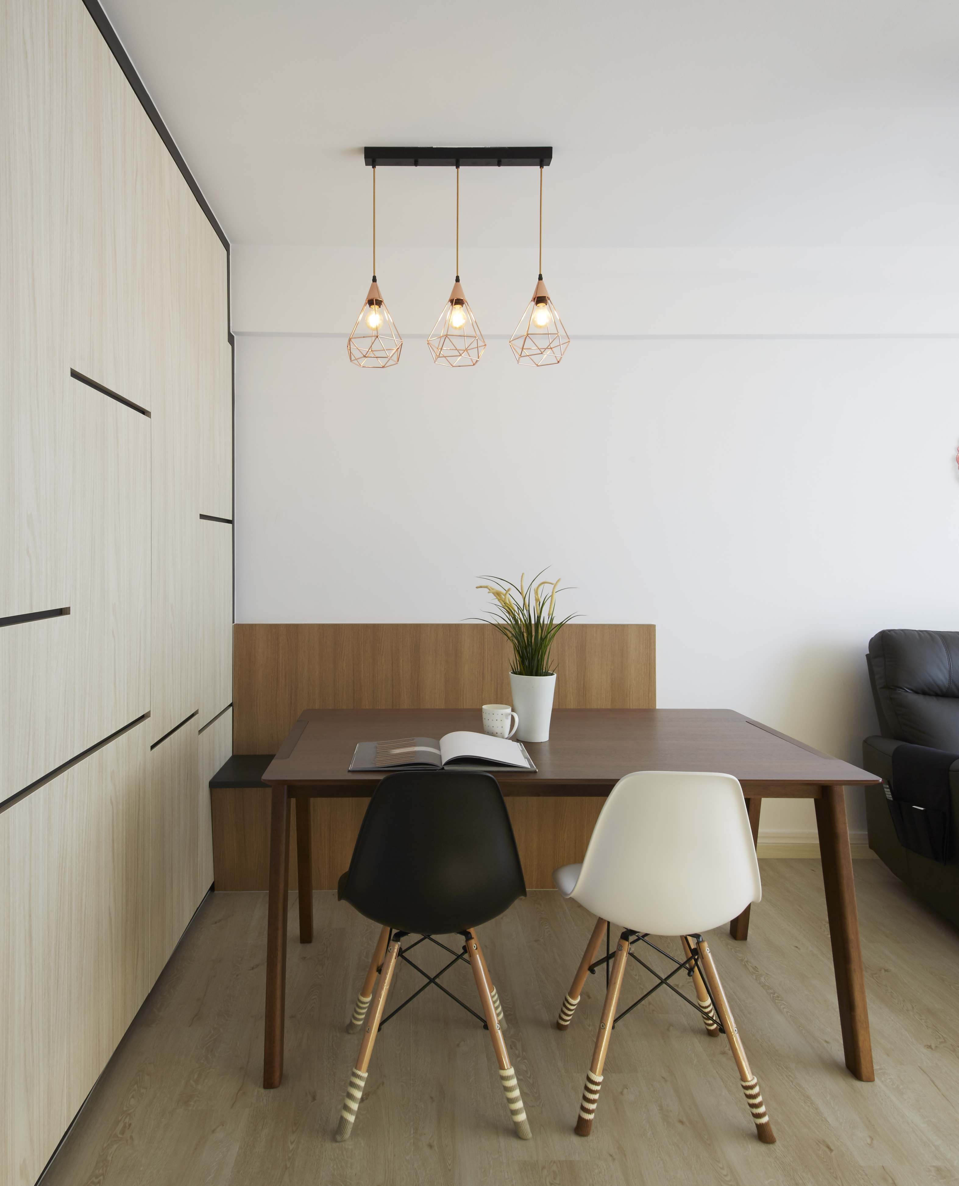 Contemporary, Modern Design - Dining Room - HDB 4 Room - Design by PRDT Pte Ltd